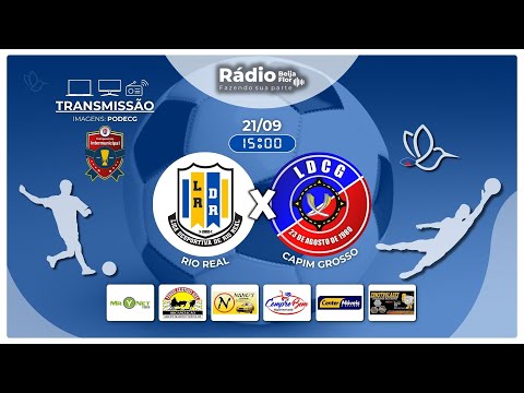 Rio Real x Capim Grosso - Intermunicipal 2024 - Jornada Esportiva 2025- Ao vivo