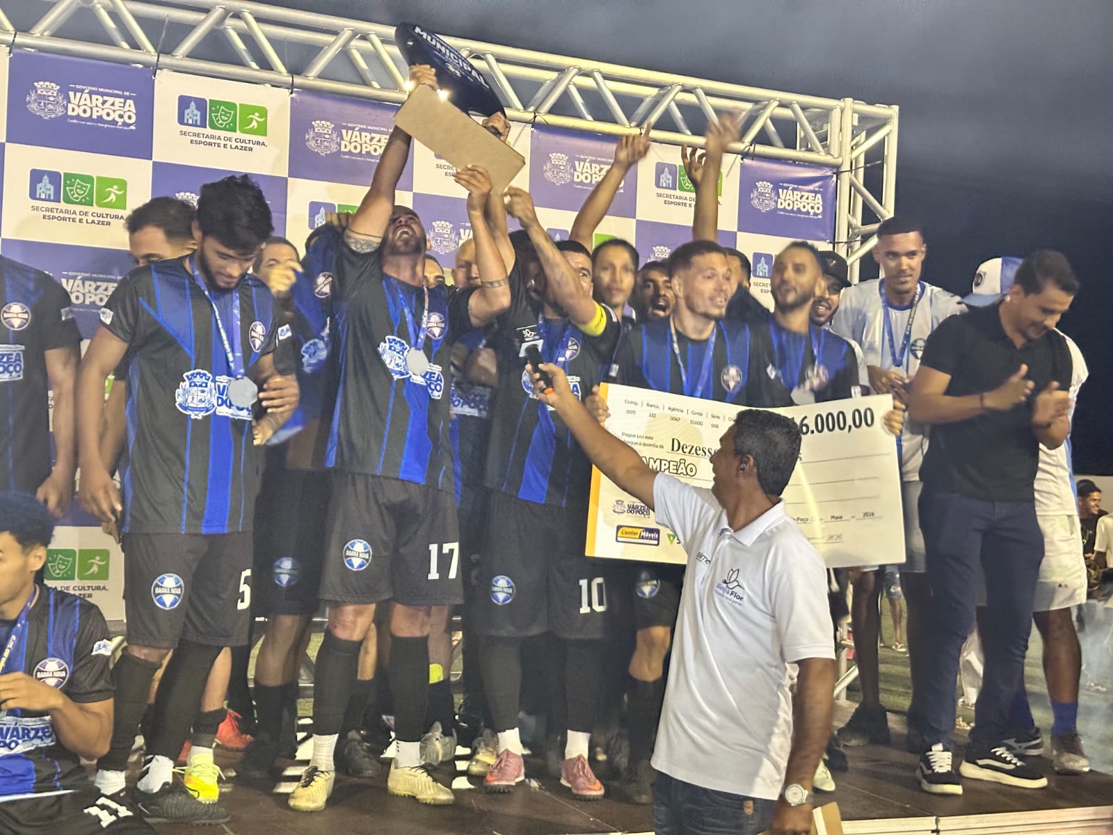 Grêmio Barra Nova campeão! Resumo do Campeonato Municipal de Várzea do Poço 2026
